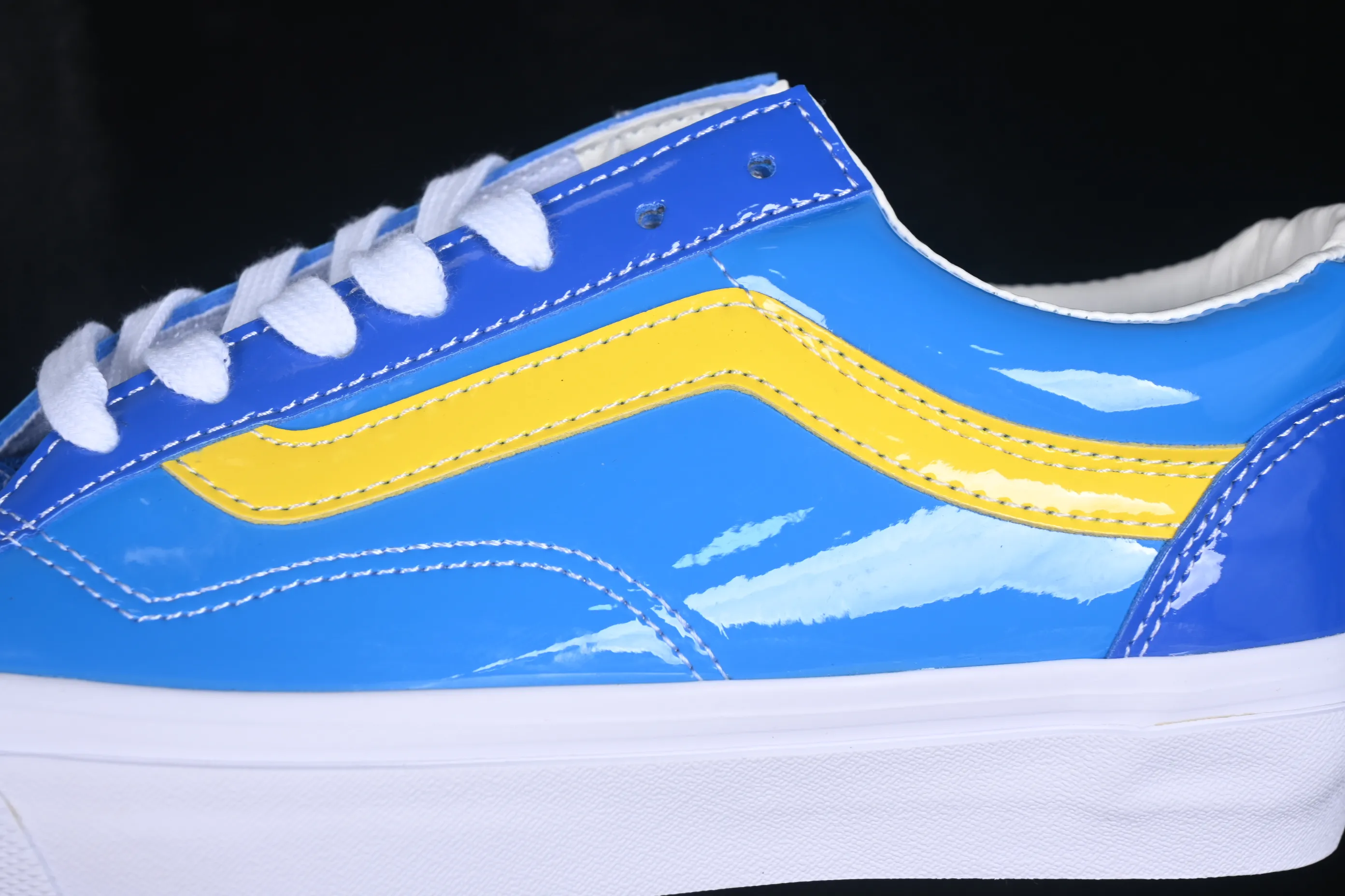 All categories Vans Vans series Vans Low Vans low top Vans Old Skool Vans patent leather low-top casual skateboard shoes VN000E8VCCZ